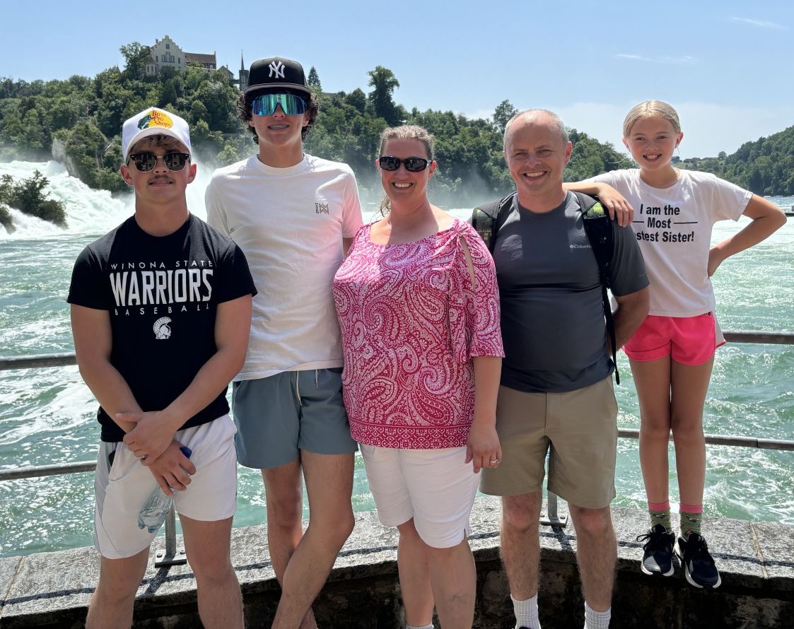 Dr. Oldendorf's family